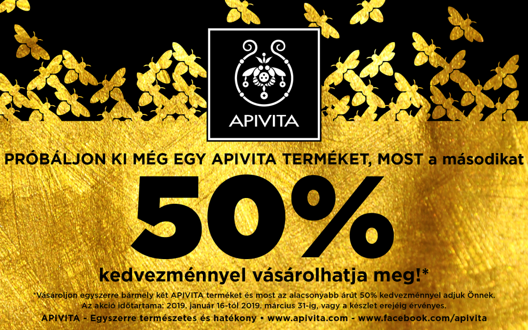 Apivita Natúrkozmetikum Akció