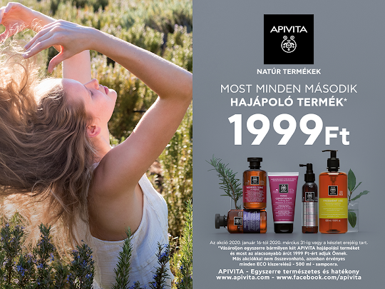 Apivita hajápoló akció