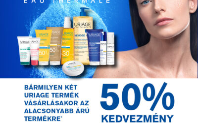Uriage második termék -50% kedvezménnyel